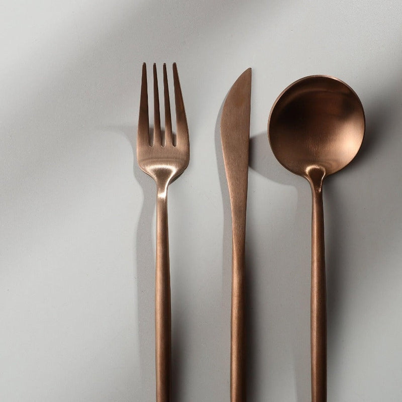 StyleKitchen – Minimalist Stainless Steel Cutlery Set – Elegant and Functional for Every Meal