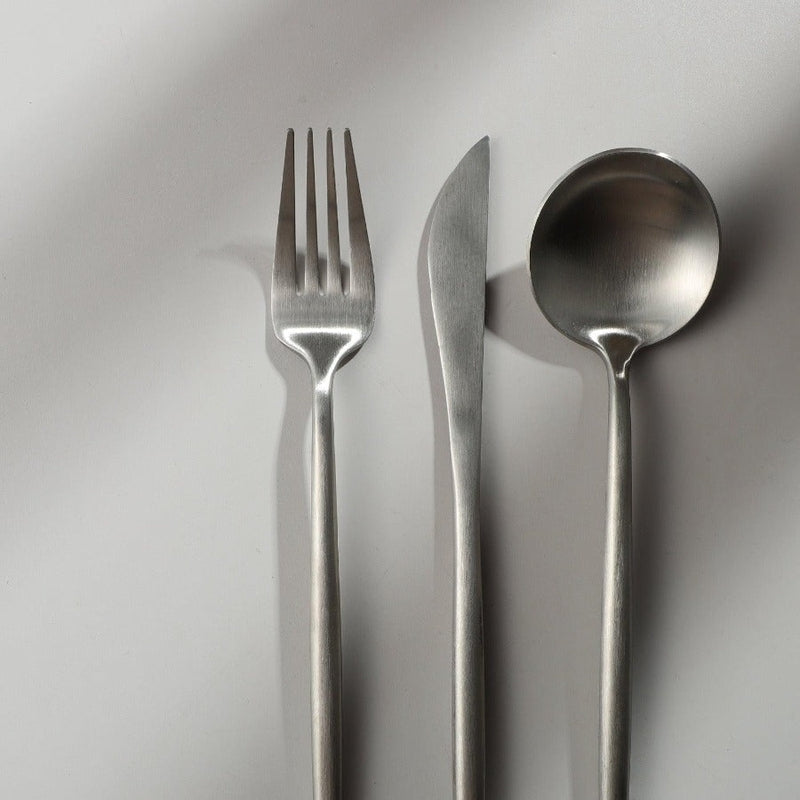 StyleKitchen – Minimalist Stainless Steel Cutlery Set – Elegant and Functional for Every Meal