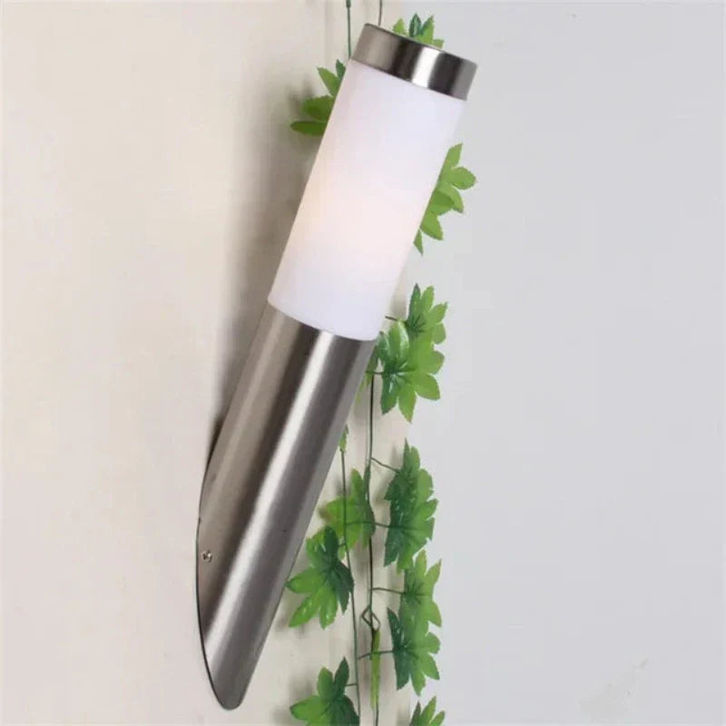 StainlessGlow | Modern Stainless Steel Outdoor Wall Lamp