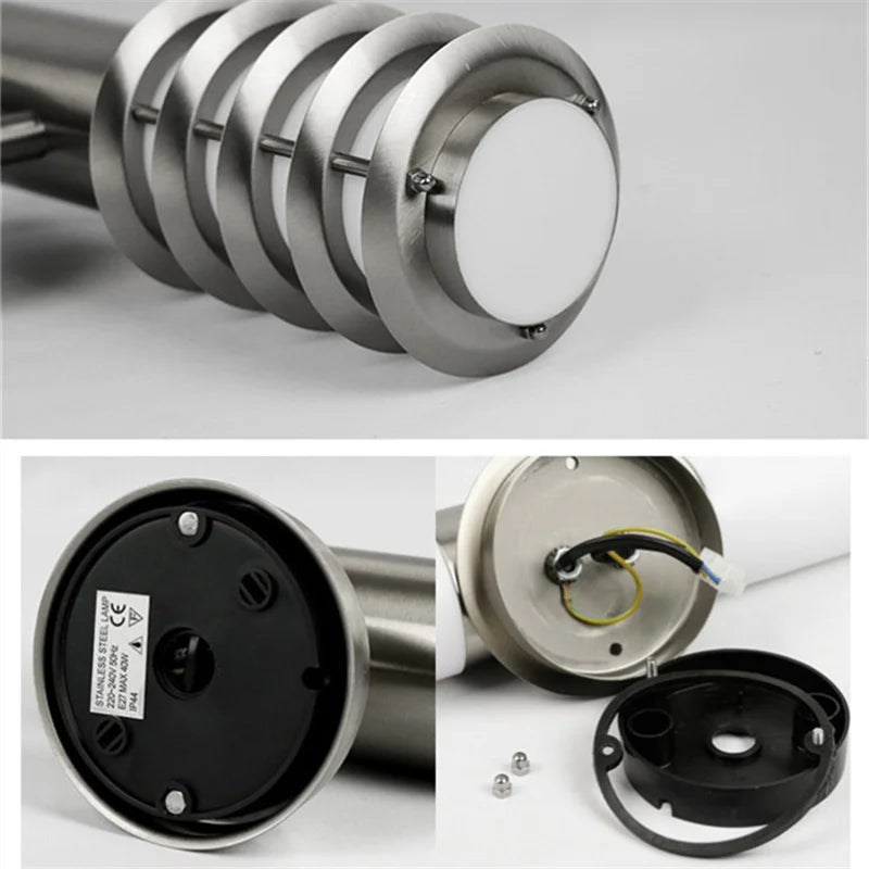 AstraGlow - Sustainable Stainless Steel Outdoor Lighting - Stylish, Weather-Resistant, and Eco-Friendly