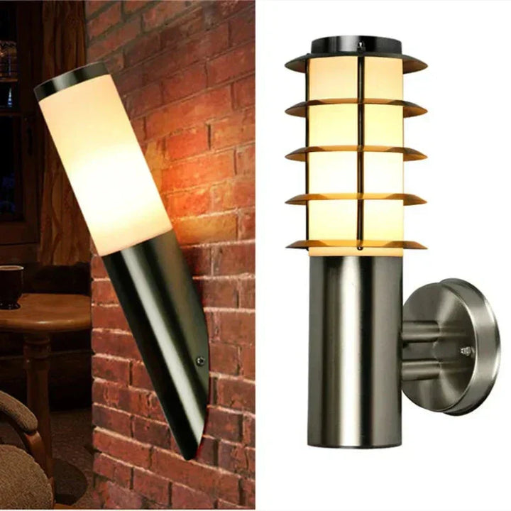 AstraGlow - Sustainable Stainless Steel Outdoor Lighting - Stylish, Weather-Resistant, and Eco-Friendly