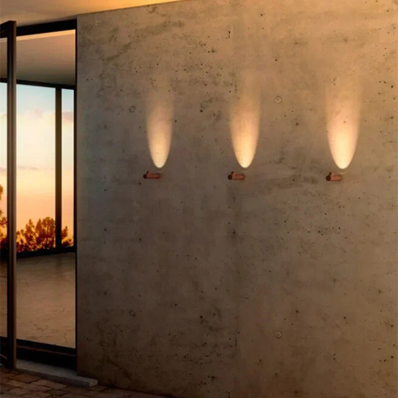 GlowSol | Sleek Aluminum Wall Lamp