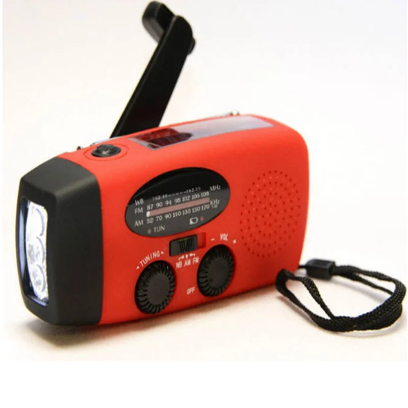PrepAlert - Manual Emergency Radio - Safety and Communication in One