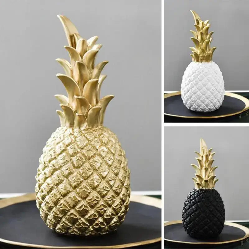 LumiFruit | Elegant Gold Pineapple for Home Decoration