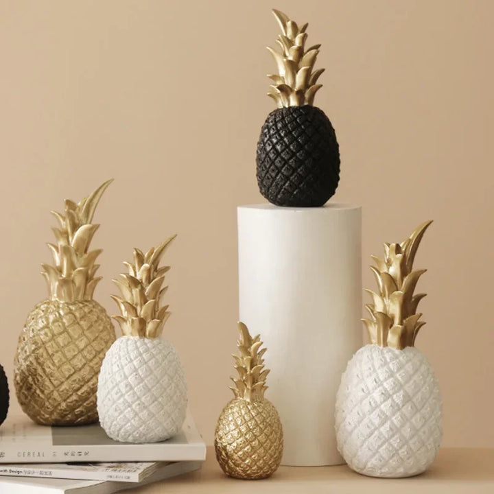LumiFruit | Elegant Gold Pineapple for Home Decoration