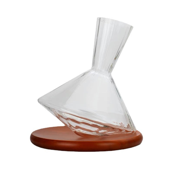 AeroDecant - Exclusive Carafe and Glass Set - Innovative Rotating Carafe for Perfect Taste Experience