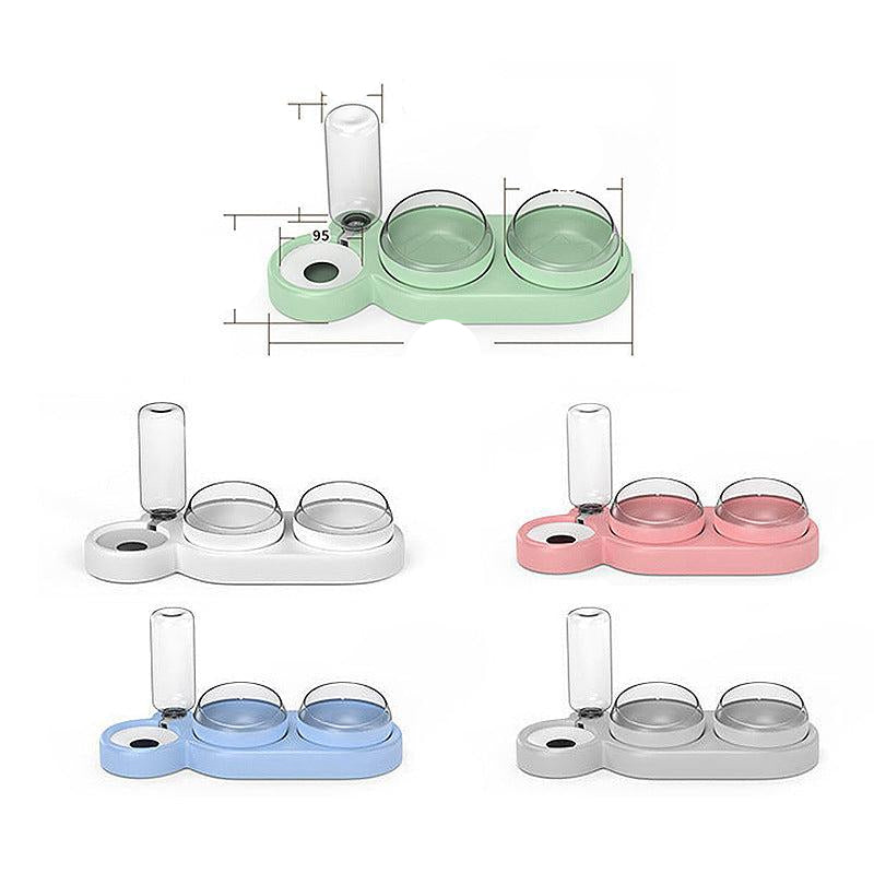 FeedFlow | Innovative 3-in-1 Feeding Station with Dishwasher-Safe Bowls