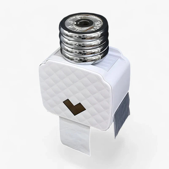 DryRoll | Waterproof Toilet Paper Holder with Extra Storage
