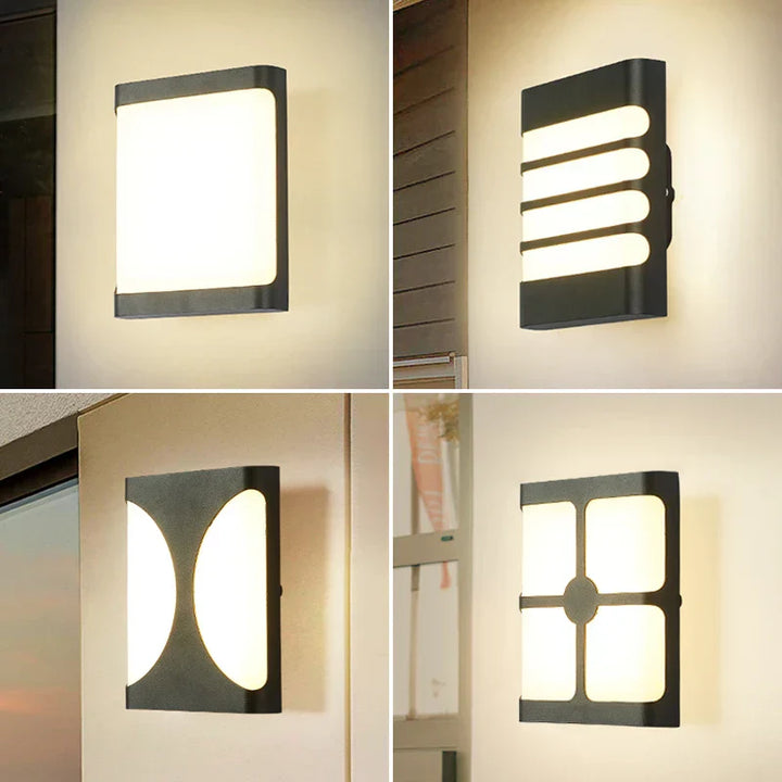 LumaGuard | Sustainable Outdoor Wall Lighting for the Whole Year