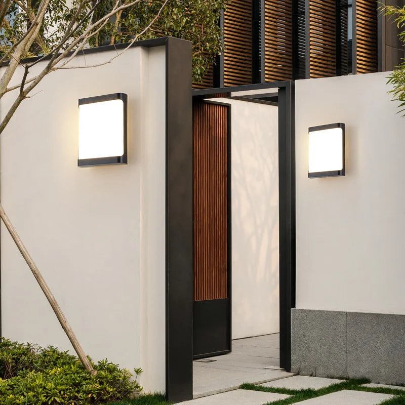 LumaGuard | Sustainable Outdoor Wall Lighting for the Whole Year