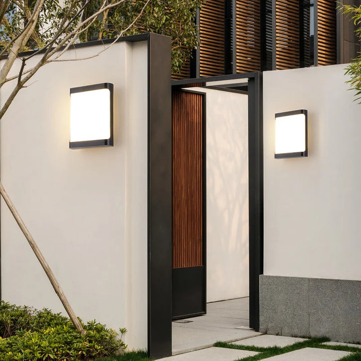 LumaGuard | Sustainable Outdoor Wall Lighting for the Whole Year
