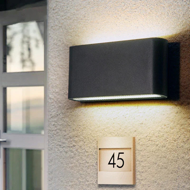 BrightGuard | Waterproof LED Wall Fixture for Outdoor Use