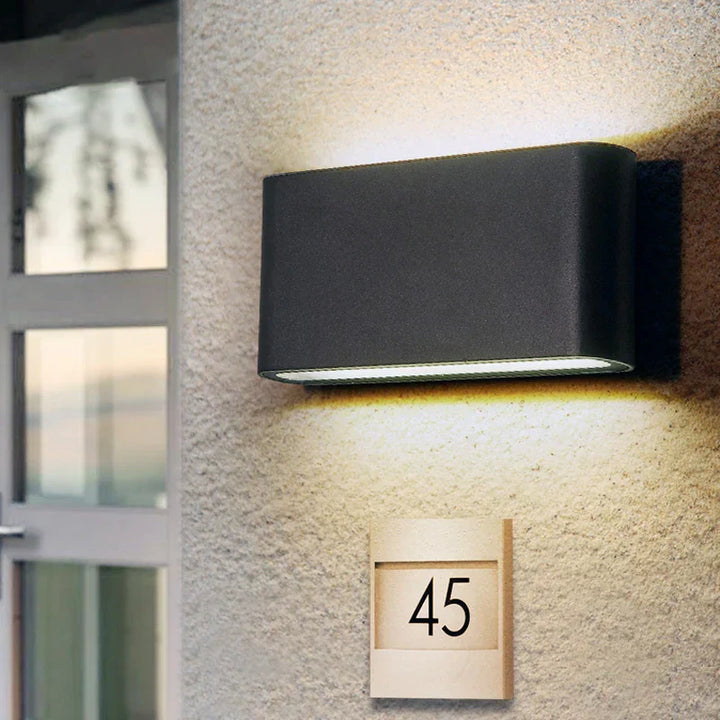BrightGuard | Waterproof LED Wall Fixture for Outdoor Use