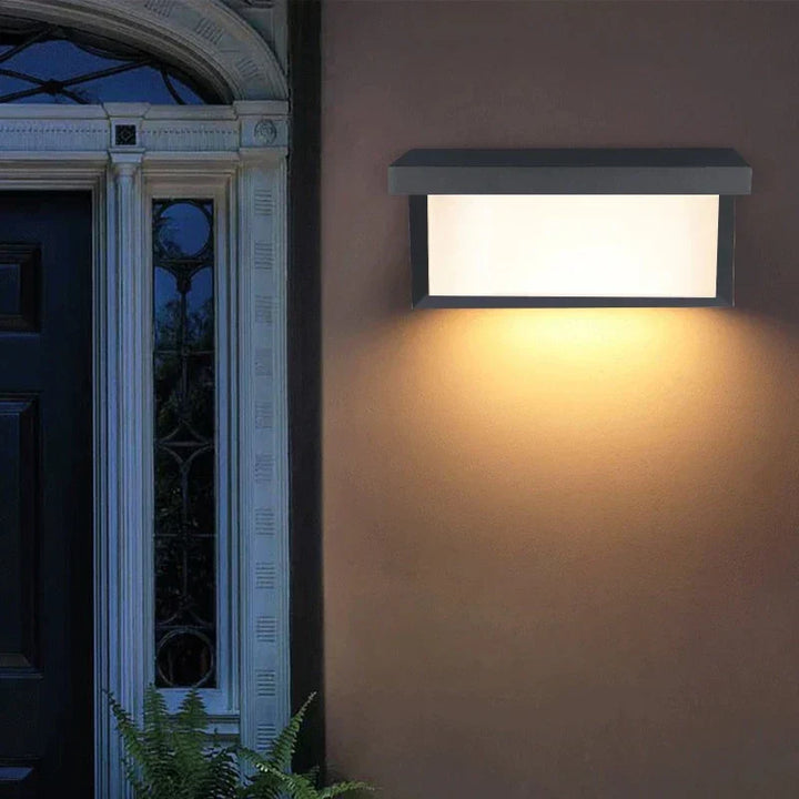 HorizonGlow | Sustainable Waterproof LED Wall Lamp
