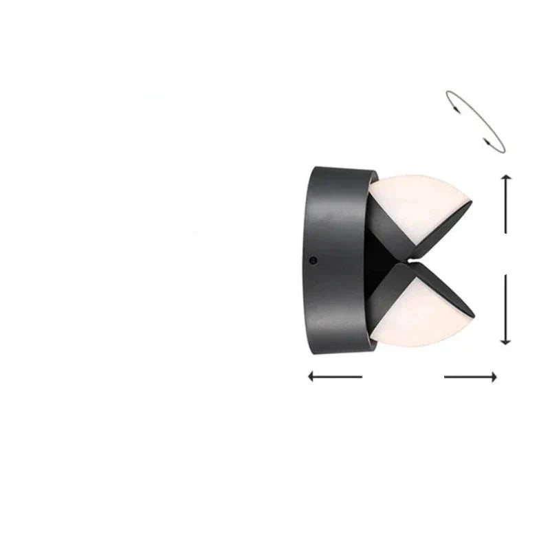 GlowPath | LED Outdoor Wall Lamp for Garden and Terrace