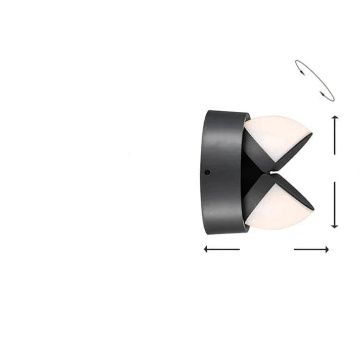 GlowPath | LED Outdoor Wall Lamp for Garden and Terrace