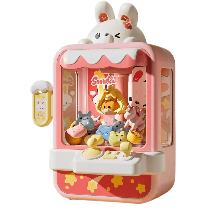 ClawPlay - Interactive Arcade Machine for Patience and Skill - Playful Claw Machine with Lights and Sounds