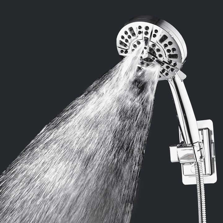 LuxeFlow Shower Head - High-Pressure Spray - Customizable Settings for a Personal Experience