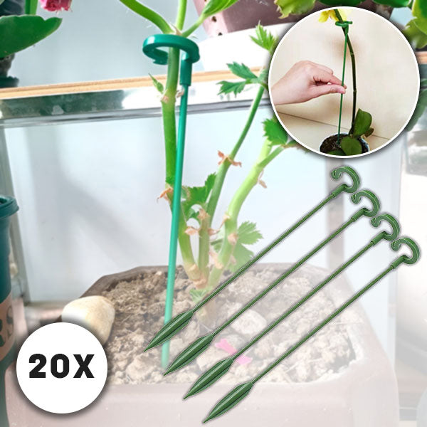 PlantEase – Adjustable Plant Supports Set of 20 Pieces