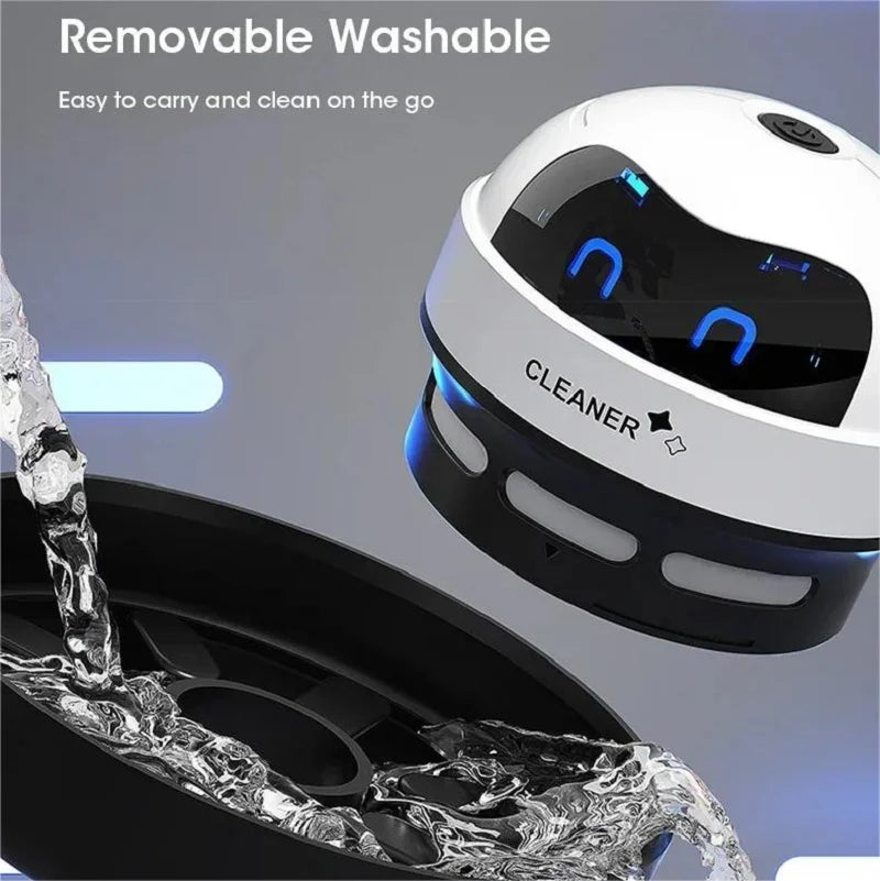 CLEVLO | Mini Desk Vacuum Cleaner