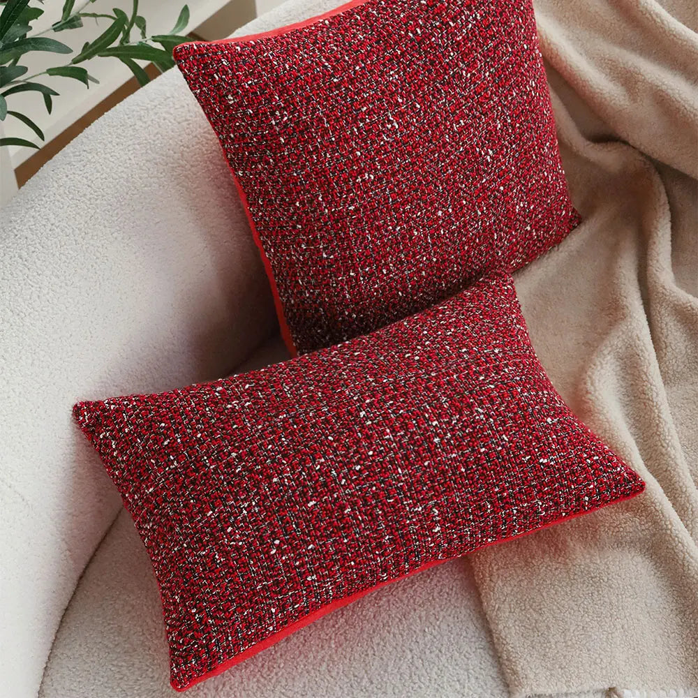 RedJoy - Knitted Cushion for Festive Decoration