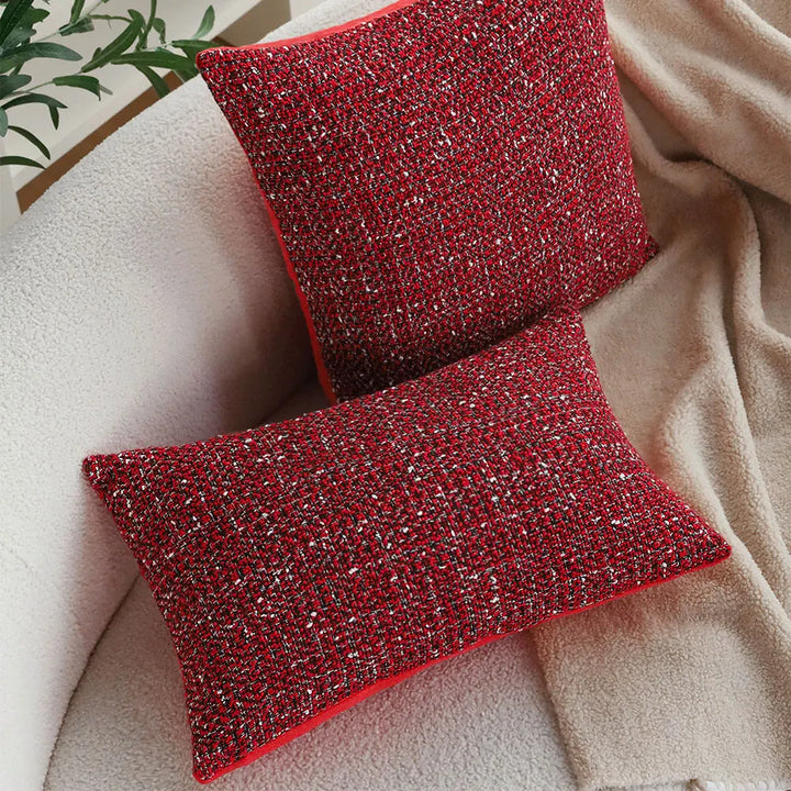 RedJoy - Knitted Cushion for Festive Decoration