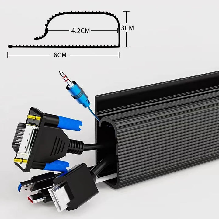 CLEVLO | Channel Cable Organizer
