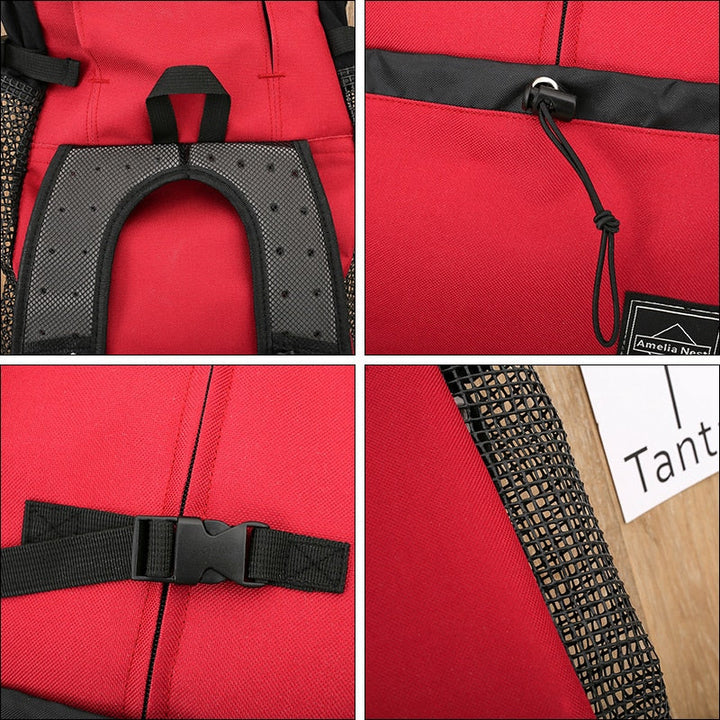 SafePaws | Sustainable Travel Bag for Pets with Convenient Side Pocket