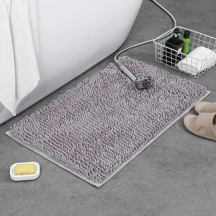 FluffyComfort | Chenille Rectangular Bath Mat
