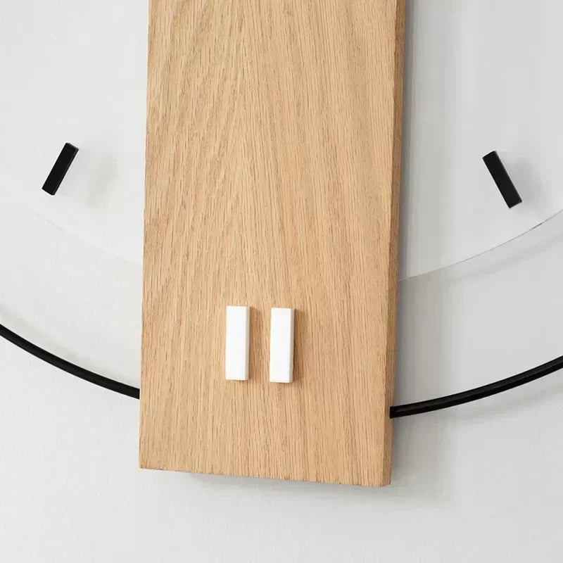 SilentElegance | Luxury Wooden Wall Clock