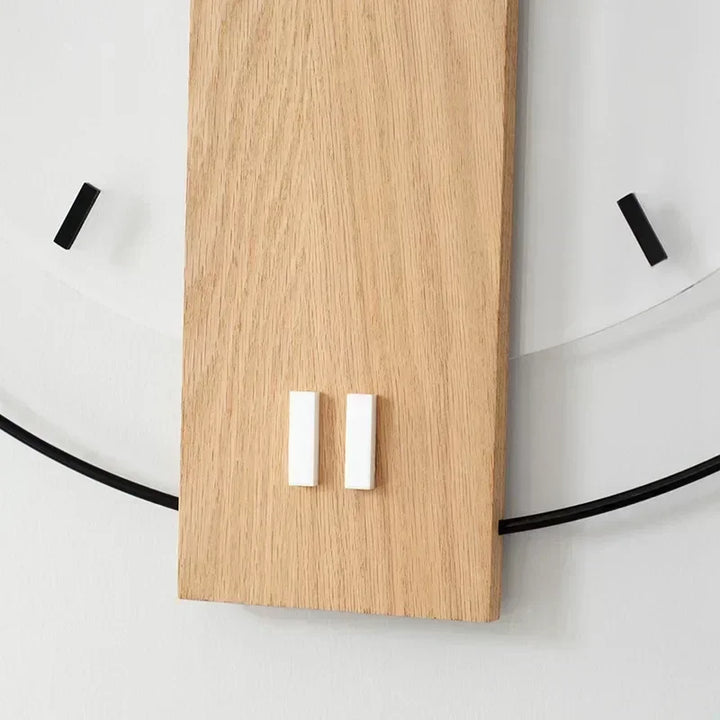 SilentElegance | Luxury Wooden Wall Clock