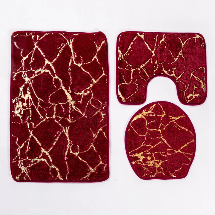 ResistEaseTrio | Antislip Flannel Bathroom Essentials