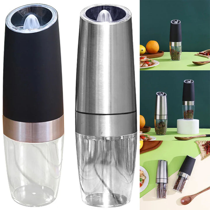 ZilverZout | Elegant Stainless Steel Pepper and Salt Mill