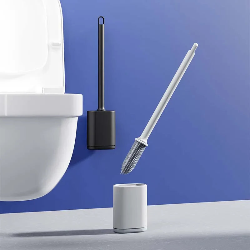 BrushZaza | Chic Toilet Brush & Wall-Mounted Holder