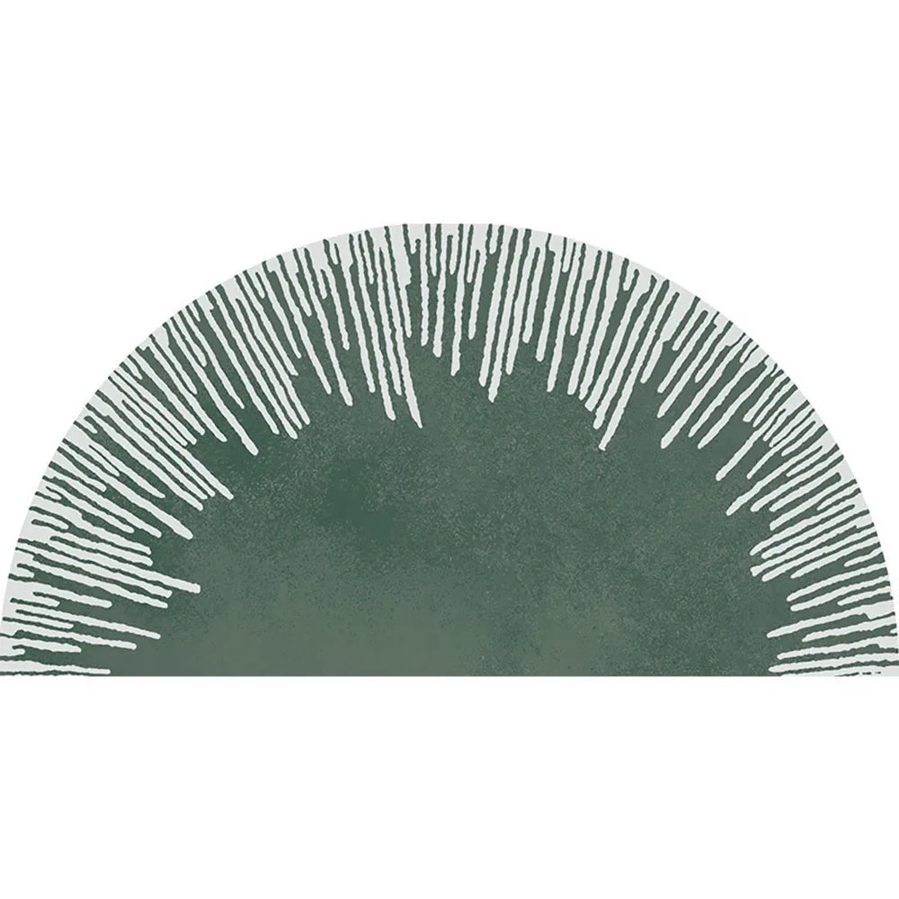 DecoCurve | Half-Round Non-Slip Room Carpet