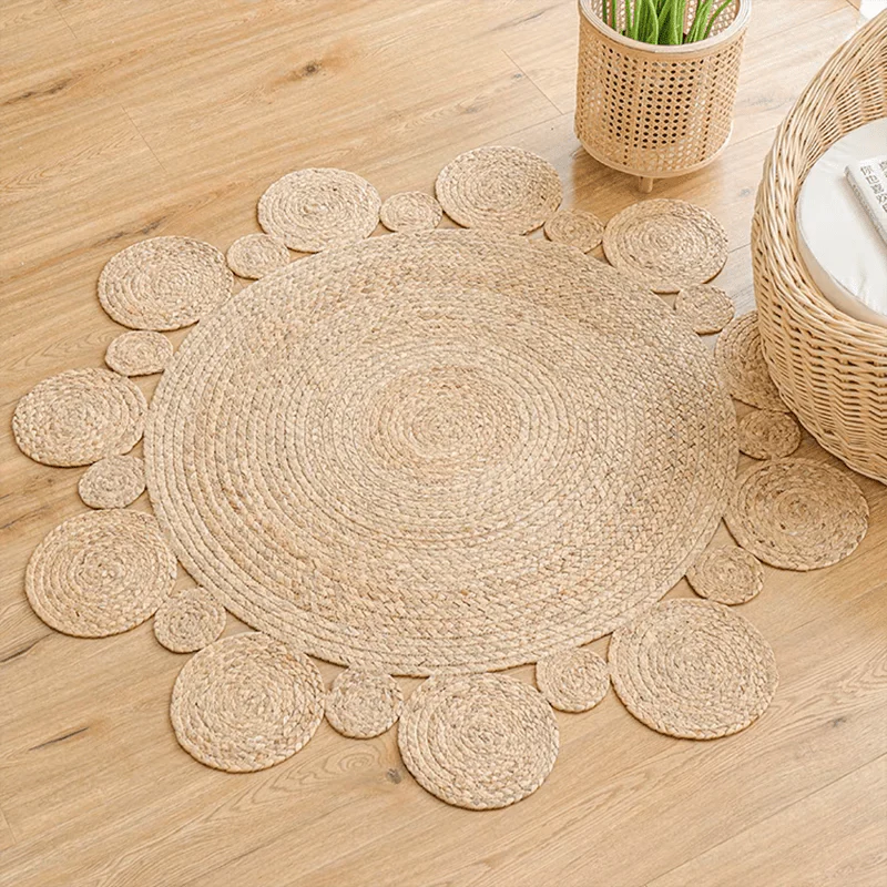 GreenGrass - Non-Slip Area Rug for Living Rooms