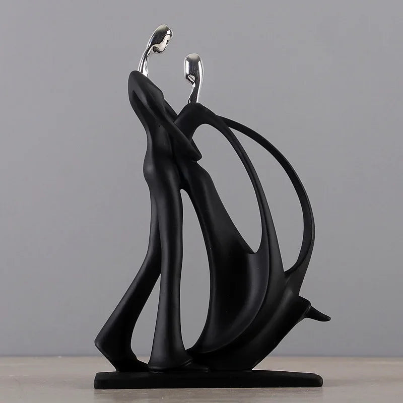 NordicDance | Dancing Couple Resin Statues