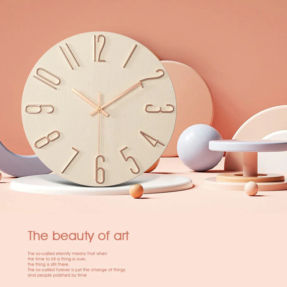 SilentStyle | Minimalist Wall Clock for Home