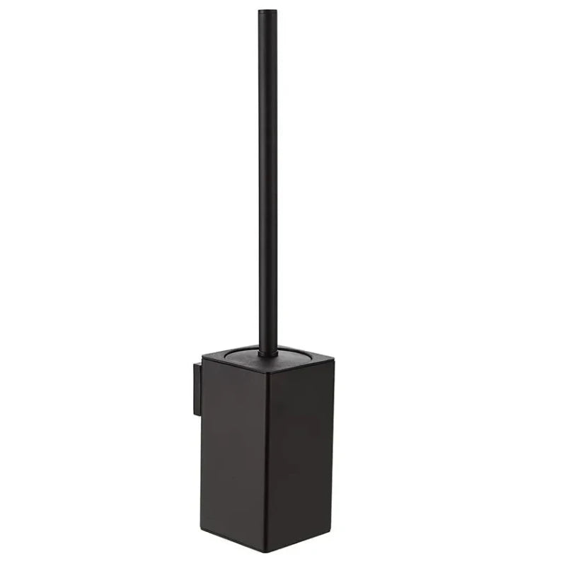 MidnightScrub | Stylish Black Toilet Brush & Holder