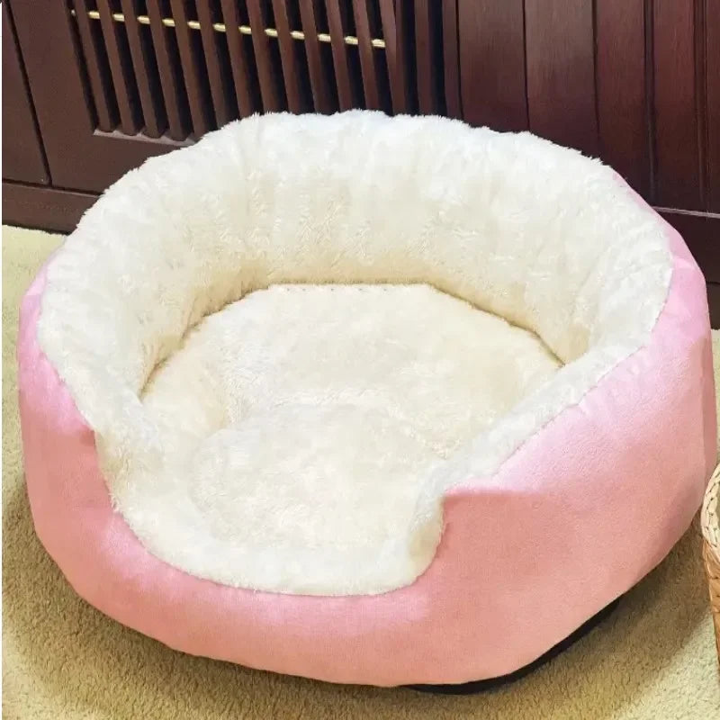 Warm Dog Bed and Cat House Couch - Soft Cushion for Large and Medium Dogs