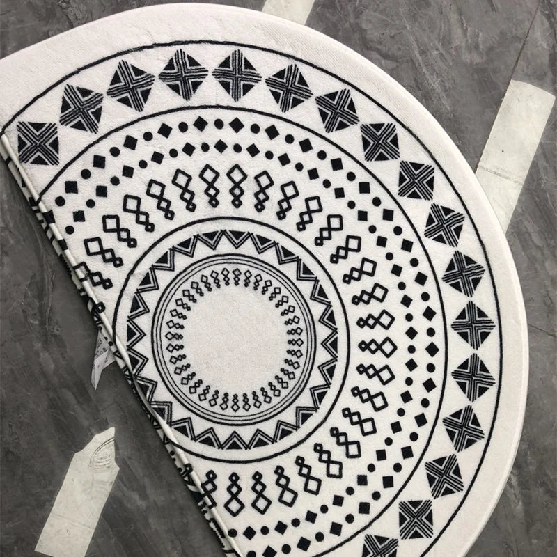 BohoGeometry | Nordic Half Circle Doormat