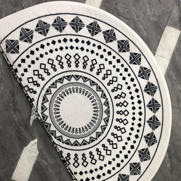 BohoGeometry | Nordic Half Circle Doormat