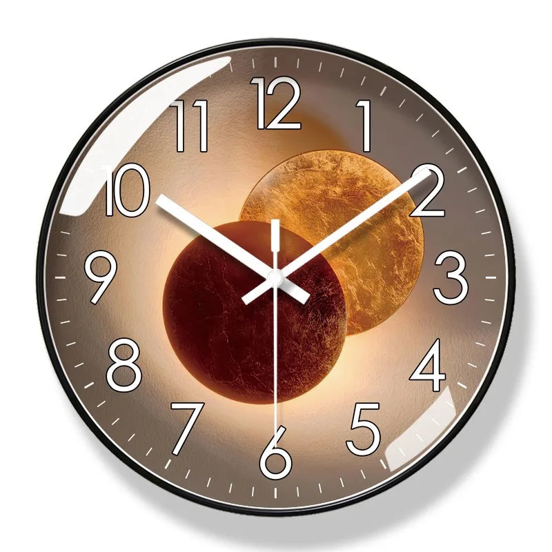 SilenceLux | Luxury Round Wall Clock