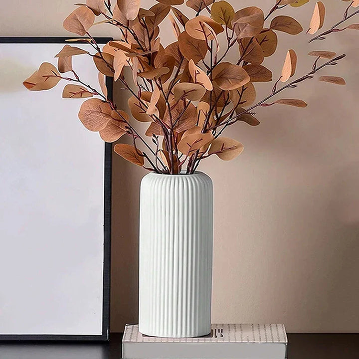 VividLines | Creative Striped Vase for Home Decoration