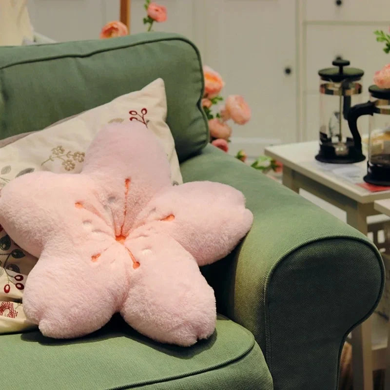 CherryBloom | Pink Blossom Floor Cushion
