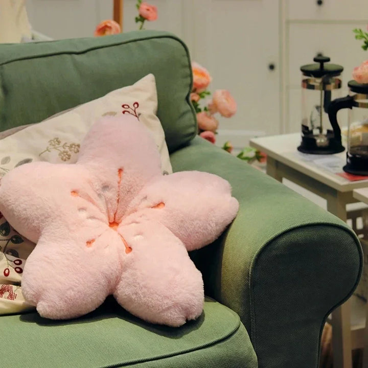 CherryBloom | Pink Blossom Floor Cushion