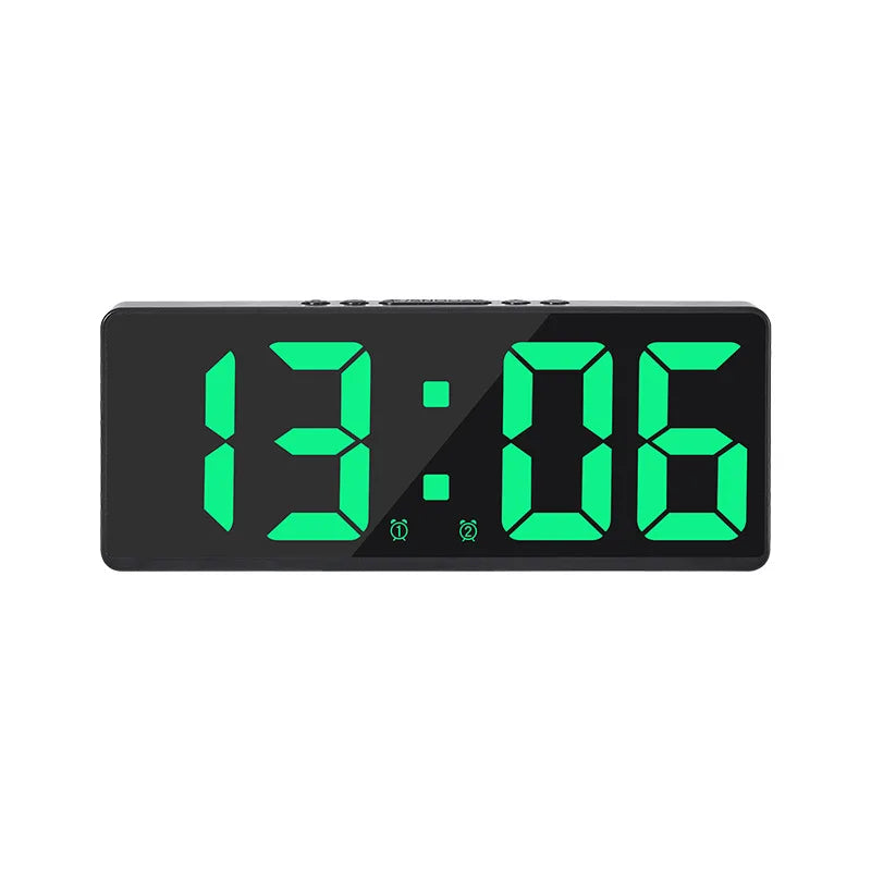 TalkTime | Voice-Controlled LED Clock for a Silent Night