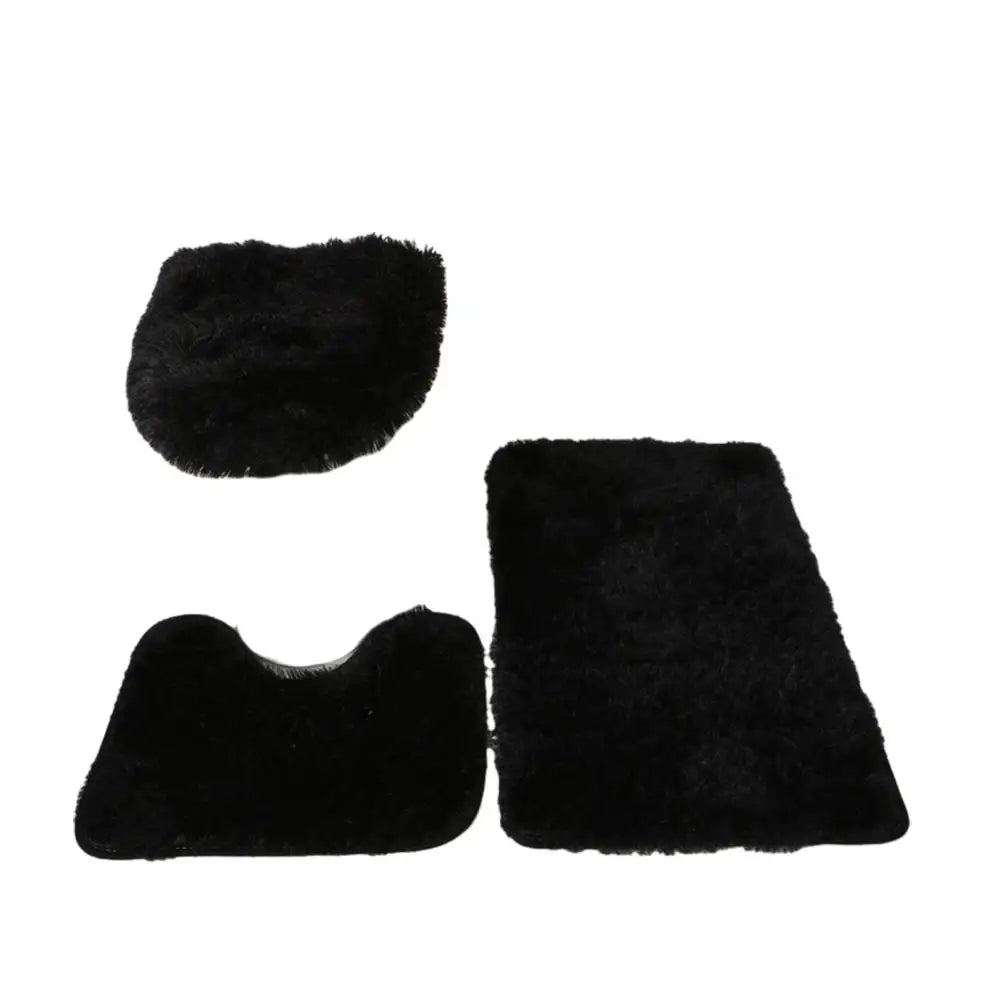 SlipSafeTrio | Anti-Slip Bathroom Mat & Toilet Seat Cover Set