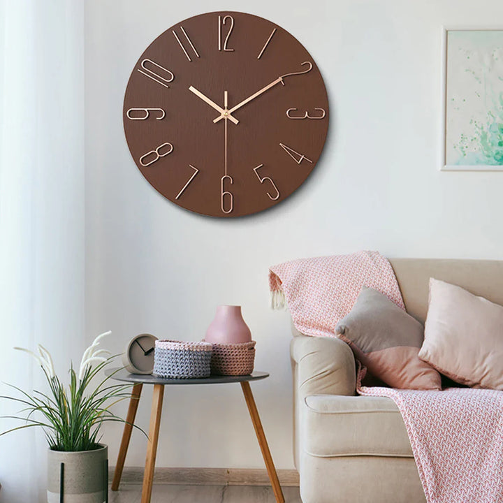 SilentStyle | Minimalist Wall Clock for Home