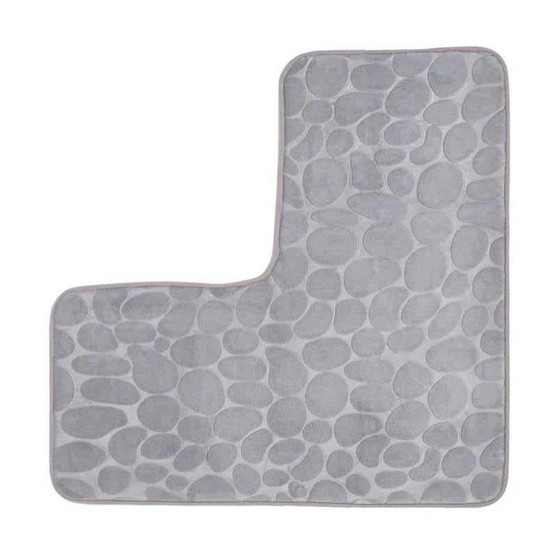 QuickDry | Water-Absorbing L-Shaped Bath Mat